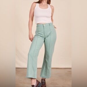 Big Bud Press Western Flare Pant - Sage Green - M